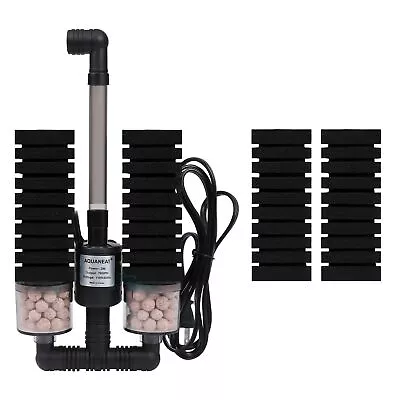 AQUANEAT Sponge Filter Aquarium Electric Filter With 2 Extra Sponges  • $23.99