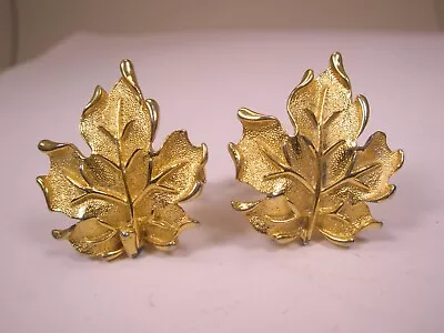 Maple Leaf Vintage AMERIQUE LARGE Cuff Links  Canada • $37.49