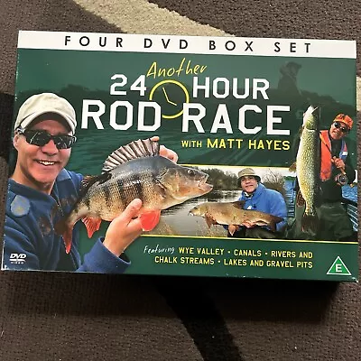 Matt Hayes - Another 24 Hour Rod Race [4 DVD BOXSET]  Fishing • £9.99