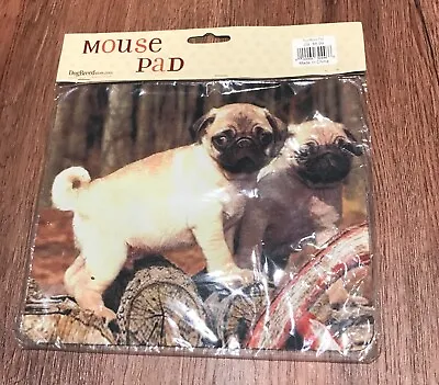  Lovely Pug Dog Gaming Mouse Pad Non-Slip Rectangle Mouse Mat • $4.50