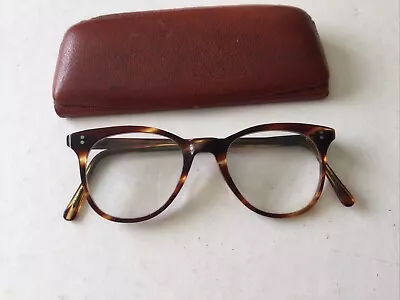 Fabulous Pair Of Vintage Faux  Tortoiseshell Glasses 50’s 60’s Classic Retro • £35