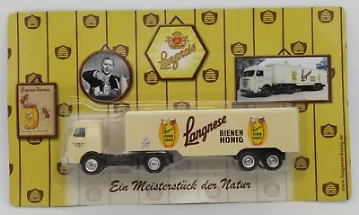 Grell Ho 1/87 Truck Truck Oldtimer Bussing Lu 11 Honey Langnese In Box • $10.79