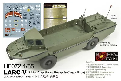 Hobby Fan 1/35 HF-072 LARC-V Lighter Amphibious Resupply Cargo 5 Ton (VN War) • $524.53