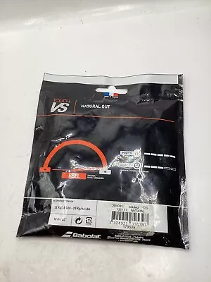 Genuine Babolat 125/17 Touch VS Tennis String Feel Power Natural Gut • $47.66