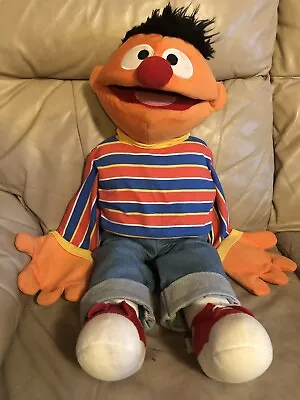 Rare Vintage Sesame Street Full Body Ernie Puppet Gund 75776 • $100