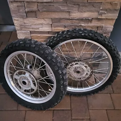 2005 05 Kawasaki Kx 100  Wheel Set  16” Rear  19  Front  Kx100 Big Wheels  • $399.99