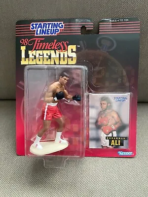 STARTING LINEUP 1998 TIMELESS LEGENDS MUHAMMAD ALI (Red Shorts) FIGURE  • $12