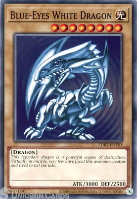 LDK2-ENK01 Blue-Eyes White Dragon UNL 2024 Edition Mint YuGiOh Card • £4.29