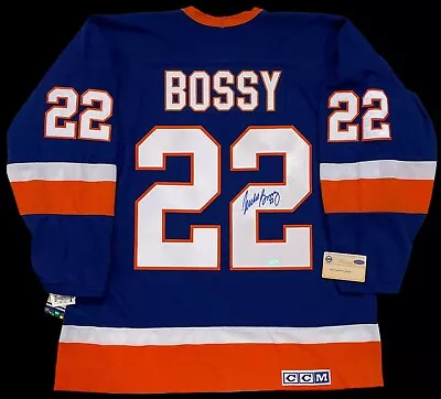 Mike Bossy Signed Ccm New York Islanders Jersey Steiner Coa • $799.99