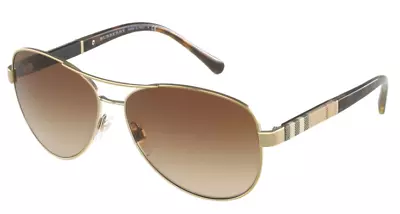 Burberry BE3080 114513 Gold/Brown Gradient Men's Sunglasses • $148.99