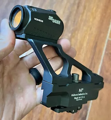 Midwest Industries AKG2 Side Rail Optic Mount T1 T2 Aimpoint Micro + Sig Romeo 5 • $199