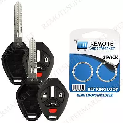 2 Replacement For 2007-2012 Mitsubishi Eclipse Galant Remote Key Shell Gut Case • $9.25