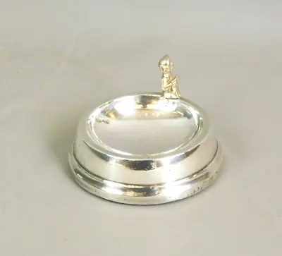 Sterling Silver Scratch Built Cornish Pixie Ash Tray Pin Dish Vintage 1989 • $138.41
