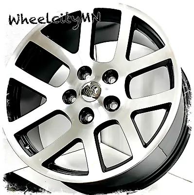 20  Gloss Black Machine Dodge RAM 1500 SRT10 Viper OE 2223 Replica Wheels 5x5.5 • $1069.99