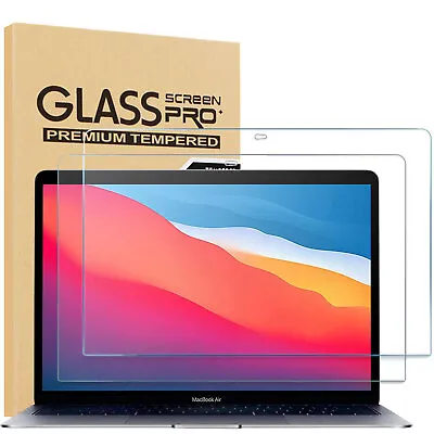 $19.94 • Buy (2 PCS) For MacBook Air 13/Pro 13 (2016 To 2022) Tempered Glass Screen Protector