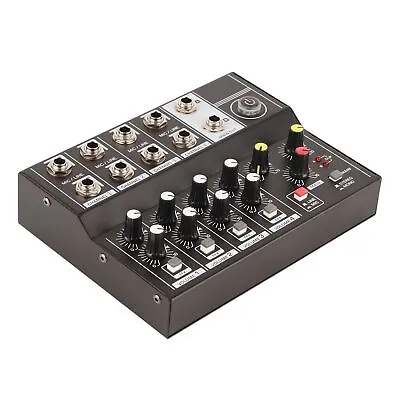 Q48 Portable 8‑Channel Stereo Sound Mixer Karaoke Microphone Amplifier GHB • £40.39