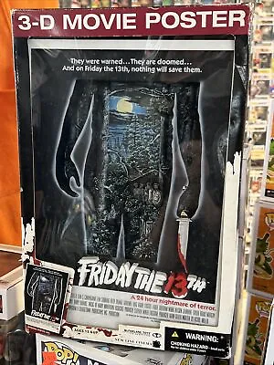 2006 McFarlane Toys Friday The 13th 3D Movie Poster Art Figure Jason Voorhees • $99.99