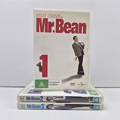 Mr. Bean Collection Box Set DVD 1990 Region 2 & 4 3 Discs Rowan Atkinson BBC • $12.88