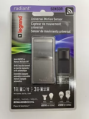 RRW600UBCCCV4 Legrand Motion Sensor Light Switch Pass & Seymour • $11.75