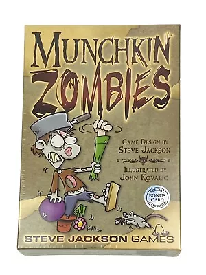 New Munchkin Zombies From Steve Jackson Games Sealed Cards Dork Tower • $11.99