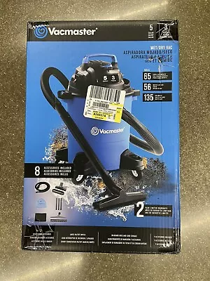 $29.88 • Buy Vacmaster 5 Gallon 3 Peak HP Poly Wet/Dry Vacuum, VOC507PF
