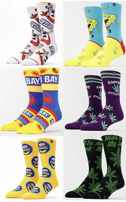 Odd Soxs Compression Crew Socks Novelty Characters Cartoons Candy NWT • $14.20