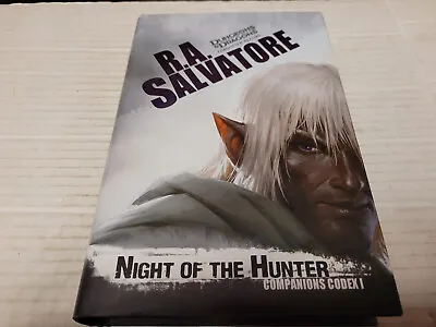 Night Of The Hunter By R. A. Salvatore (2014 Hardcover) SIGNED 1st/1st • $63.99