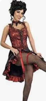 $25 • Buy (1) Cancan Dancer Costume Adult SZ S