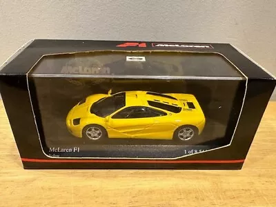 1/43 Minichamps McLaren F1 Yellow Street Version Limited Ed. 8544 Pcs • $36.45