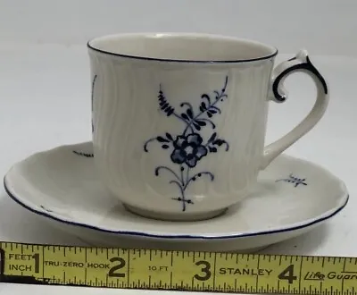 Villeroy & Boch Vieux Luxembourg Demitasse Cup & Saucer Beautiful Condition • $29.99