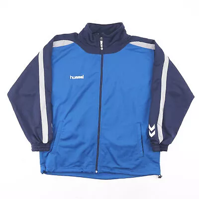 £24.99 • Buy HUMMEL Blue 00s Regular Sports Track Jacket Mens L