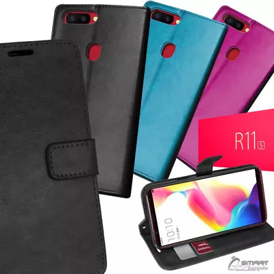 Wallet Flip Card Slot Stand Case Cover For Oppo R11s / R11 • $7.99