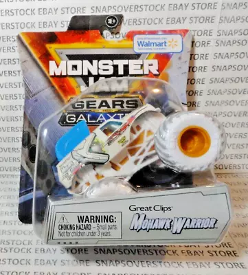 2021 Monster Jam Walmart Gears And Galaxies Mohawk Warrior Monster Truck 1:64 • $34.95