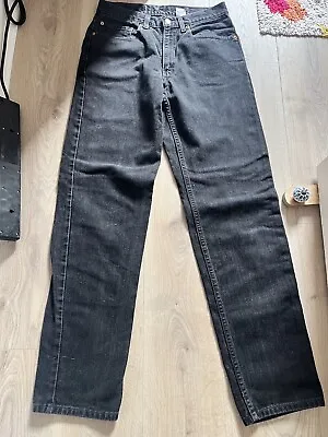 True Vintage 1980s Levi’s 550 Black Jeans Exc Cond W30 L34 • £12