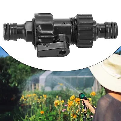 Garden Hose Pipe Inline Tap 1/2  Shut Off Valve Fitting Connector Removable • £3.82