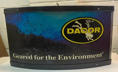Vintage Dacor Scuba Diving Lighted Sign Diver Equipment • $75
