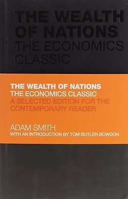 $24.80 • Buy The Wealth Of Nations: The Economics Classic By Adam Smith (Hardcover)