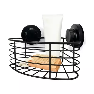 Bathroom Corner Shower Shelf Shampoo Holder Rack Storage Organiser Caddy • $9.98