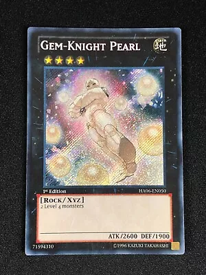 Yugioh Gem-knight Pearl Ha06-en050 1st Secret • $2.25