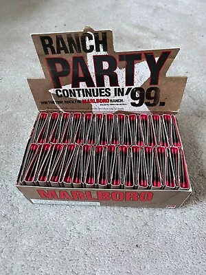 Matchbooks NOS Marlboro Ranch Store Display Pop Up Promo Original Piece Tobacco • $7.49