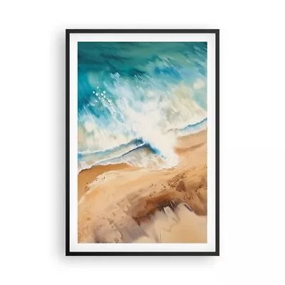 Poster Print 61x91cm Wall Art Picture Coast Seaside Ocean Framed Image Artwork • £71.99