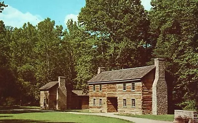 Postcard IN Mitchell Indiana Granny White House Pioneer Village Vintage PC G5961 • $3