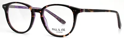 PAUL & JOE Azure 01 ECLI Tortoise Womens Round Petite Eyeglasses 47-16-135 • $29.99