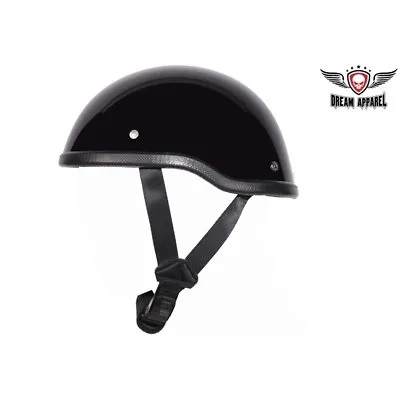 $35.98 • Buy Low Profile Novelty Harley SOA Helmet Skull Cap Gloss Black S M L XL 2XL
