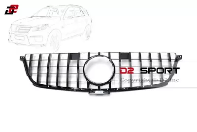 GT Style Front Hood Black Grille Fits 2012-2015 Mercedes W116 ML-Class SUV • $161.99