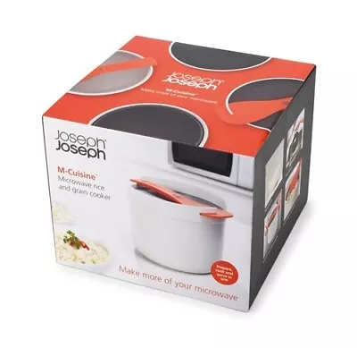 Joseph Joseph M-Cuisine Microwave Rice & Grain Cooker -Rice Porridge & Couscous • £28.99