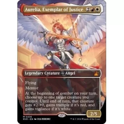 ** Aureila Exemplar Of Justice ** Anime ** • $14.95