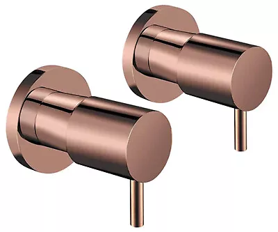 Hellycar Bathroom Shower/Basin Wall Top Tap Se1/4 Turn Premium Electroplated PVD • $125