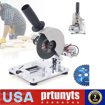 4  Cut-off/Chop Saw 0-45° Adjustable Mini Table Saw Soft Metal/Wood Cutting Mach • $99.75