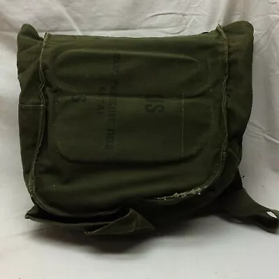 Vintage Military Protective Field Mask Bag M17A1 Small S RDR M17 Purse Punk  • $28.95